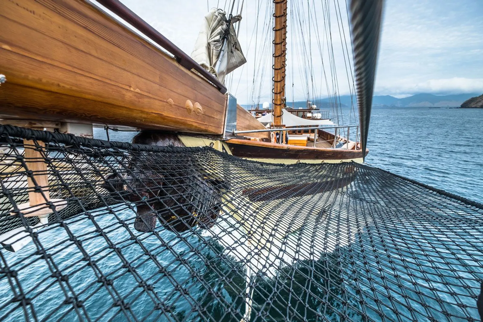 LAMIMA sun deck lounging area